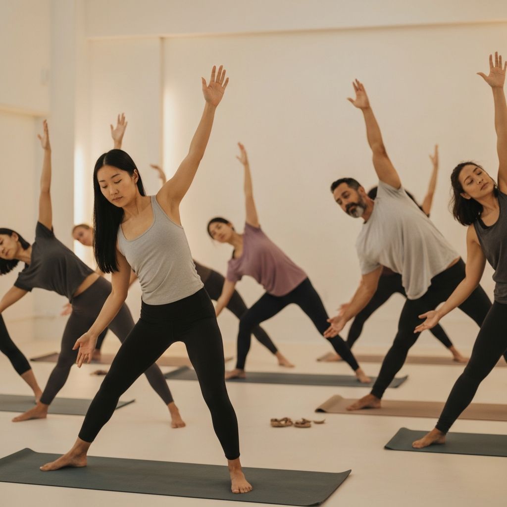 Vinyasa flow yoga